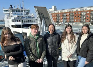 Travel and tourism students gain insight on ferry study day