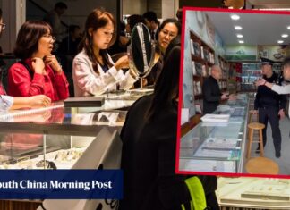 China shop owner who insulted tourist for asking prices and not buying anything feels wrath of police