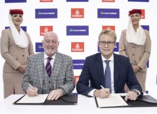 Emirates teams up with Tourism Ireland