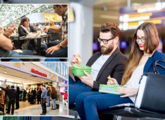 The best airports for fast food ranked