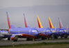 Southwest will limit hiring and drop 4 airports after loss. American Airlines posts 1Q loss as well