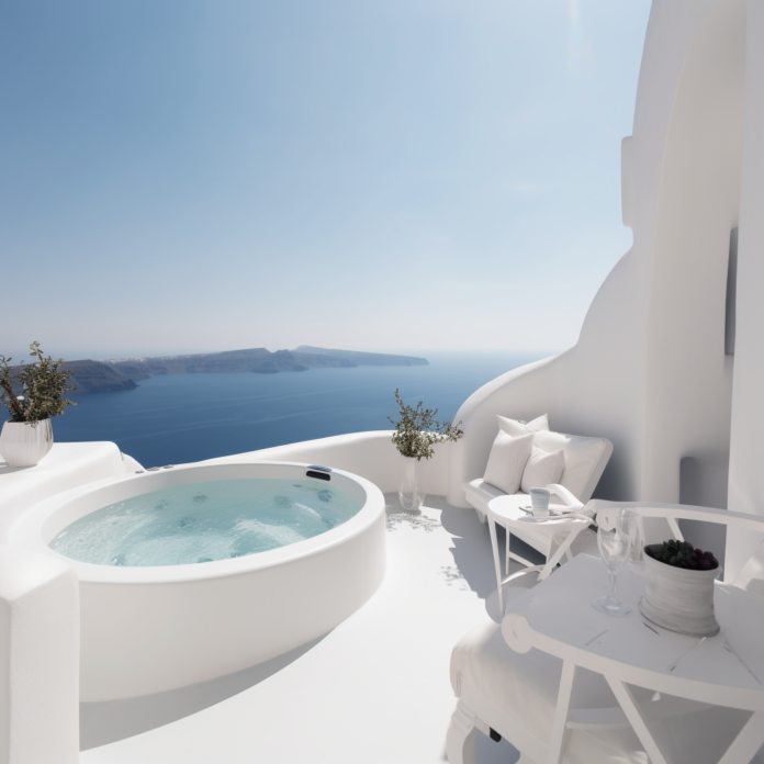 Hotels with a view in Santorini
