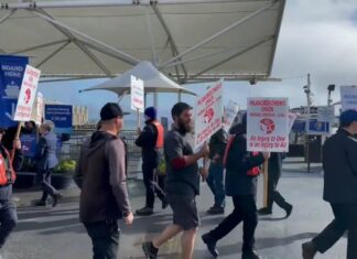 Alcatraz City Cruises workers strike for fair wages as San Francisco summer tourism season starts