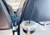 FLYGA Airplane Drink or Phone Holder Travel Accessory (Black)