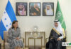 Saudi tourism minister meets with his Honduran counterpart