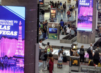 Las Vegas airport calm but steady as Fourth of July tourists arrive | Tourism