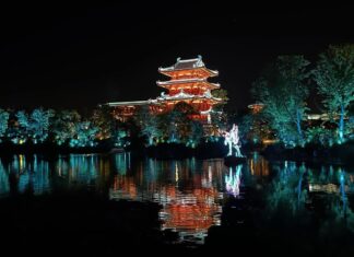 Old Meets New in Nanjing, China