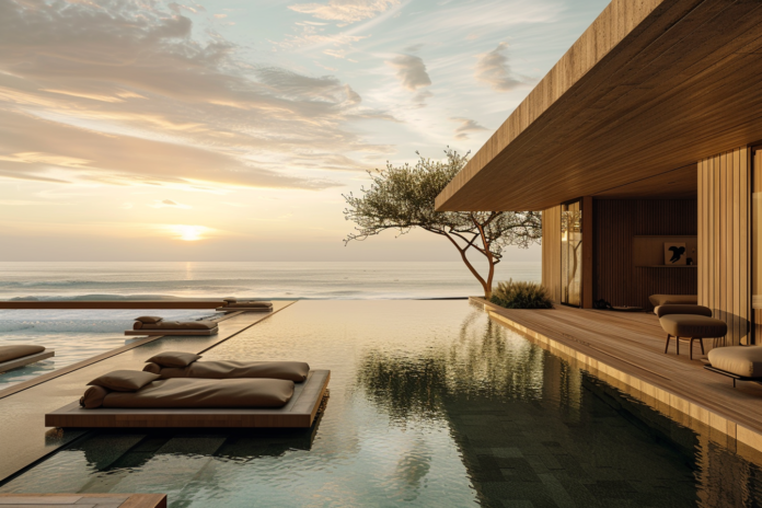 men's wellness retreat by the sea