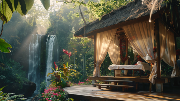 Luxury wellness retreat solo traveler Bali