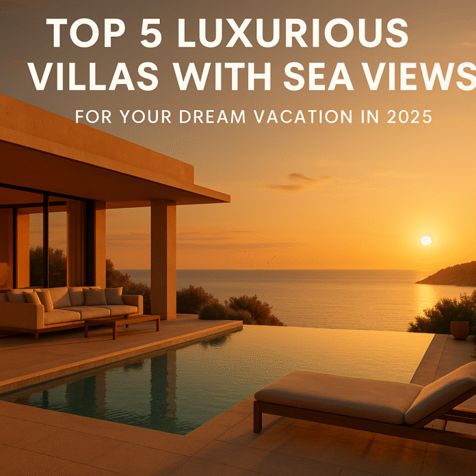 Top 5 Luxurious Villas with Sea Views