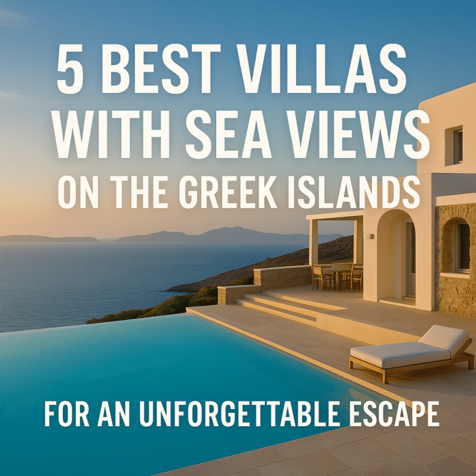 5 best Greek island villas with sea views