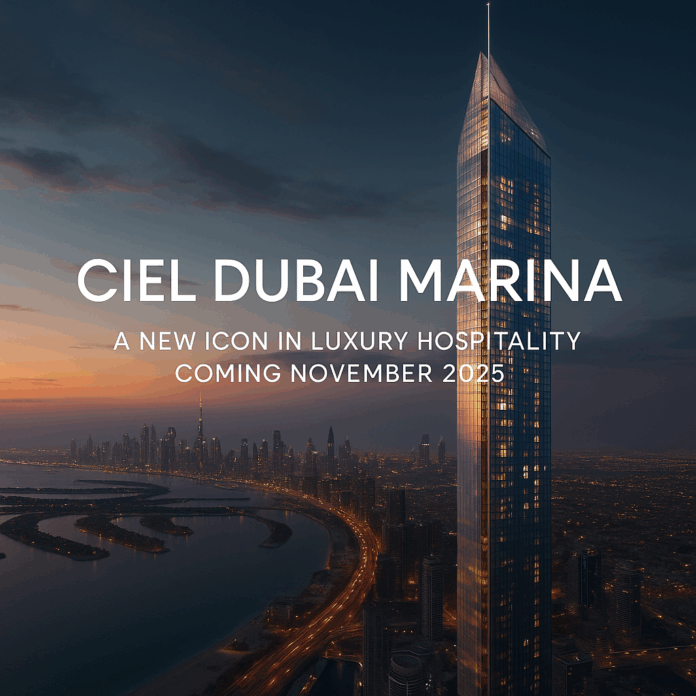 Ciel Dubai Marina, world’s tallest hotel
